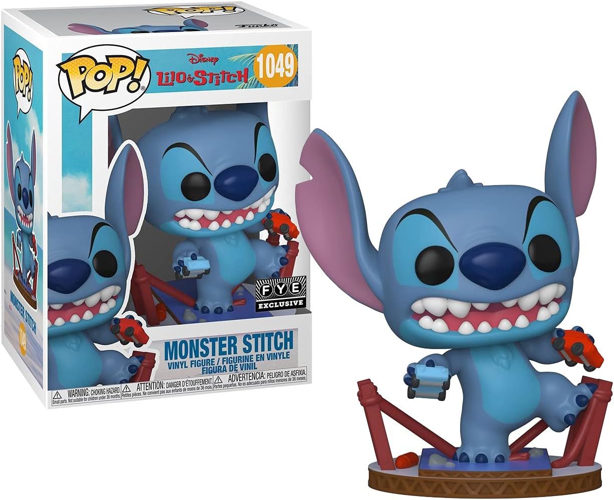 Boneco Funko Pop! Disney - Lilo & Stitch - Stitch Monstro