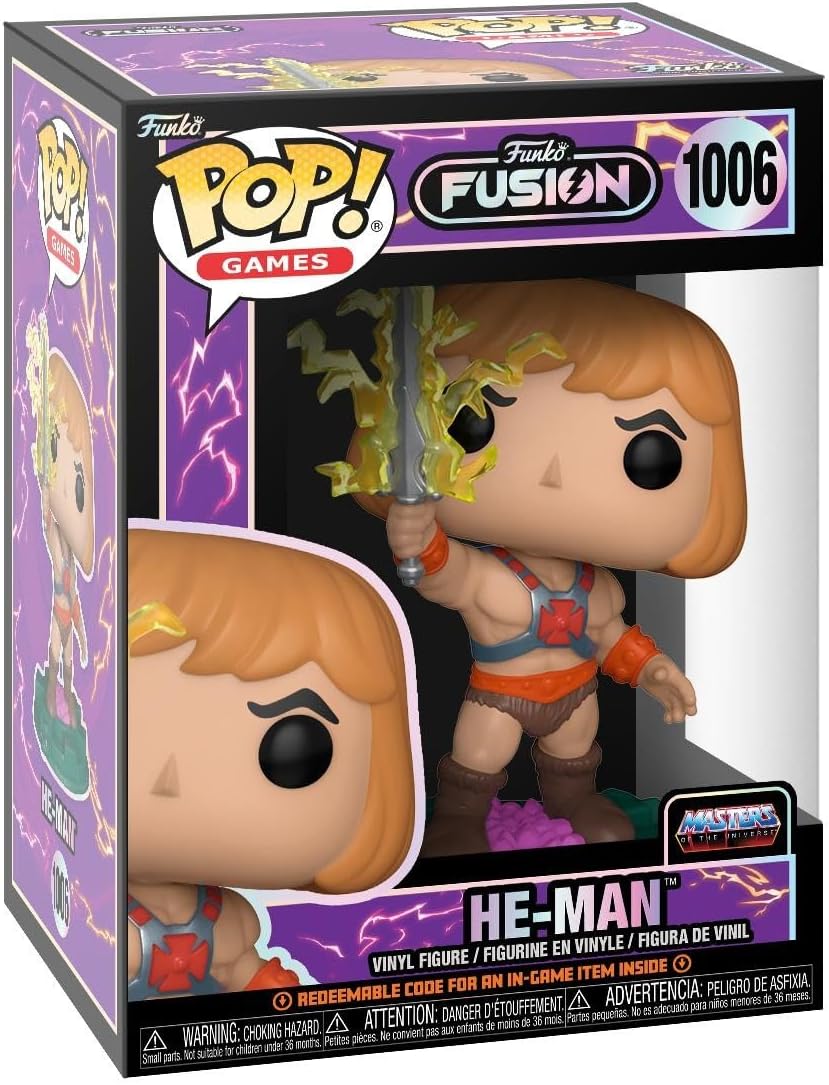 Funko Pop! Games Fusion - He-Man, with Chase (Styles May Vary)