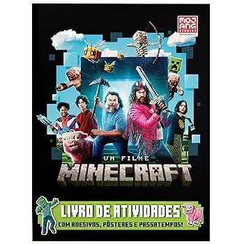 Livro oficial de atividades Um filme Minecraft