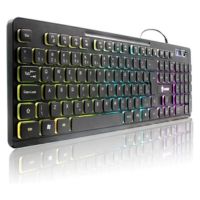 Teclado Gamer RGB Multimídia QWERTY